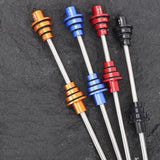 Maxbell Bike Wheel thru Axle Adaptor for Truing Stand Universal Cycling 12/15/20mm Orange