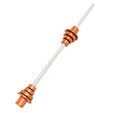 Maxbell Bike Wheel thru Axle Adaptor for Truing Stand Universal Cycling 12/15/20mm Orange