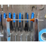 Maxbell Bike Wheel thru Axle Adaptor for Truing Stand Universal Cycling 12/15/20mm Orange