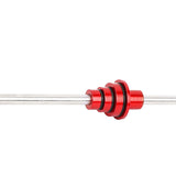 Maxbell Bike Wheel thru Axle Adaptor for Truing Stand Universal Cycling 12/15/20mm Red