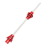 Maxbell Bike Wheel thru Axle Adaptor for Truing Stand Universal Cycling 12/15/20mm Red
