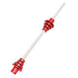 Maxbell Bike Wheel thru Axle Adaptor for Truing Stand Universal Cycling 12/15/20mm Red