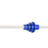 Maxbell Bike Wheel thru Axle Adaptor for Truing Stand Universal Cycling 12/15/20mm Blue