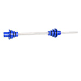Maxbell Bike Wheel thru Axle Adaptor for Truing Stand Universal Cycling 12/15/20mm Blue