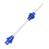 Maxbell Bike Wheel thru Axle Adaptor for Truing Stand Universal Cycling 12/15/20mm Blue
