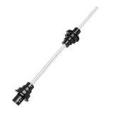 Maxbell Bike Wheel thru Axle Adaptor for Truing Stand Universal Cycling 12/15/20mm Black