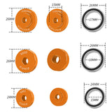 Maxbell Universal Bike Bearing Press Set Hub Bearing Installation for Bicycles Orange