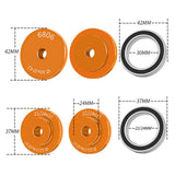 Maxbell Universal Bike Bearing Press Set Hub Bearing Installation for Bicycles Orange