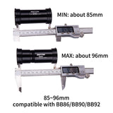 Maxbell Bike Bottom Bracket 68-73mm Spare High Strength Replace for Φ41mm 86/90/92mm