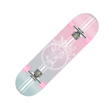 Maxbell Complete Skateboard for Beginners Women Man Teens Mute Boys Girls Maple StyleD