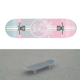 Maxbell Complete Skateboard for Beginners Women Man Teens Mute Boys Girls Maple StyleD