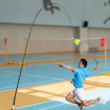 Maxbell Self Practice Trainer Aid Single Badminton Training Device for Kids Adults