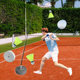 Maxbell Self Practice Trainer Aid Single Badminton Training Device for Kids Adults