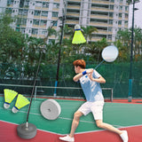 Maxbell Self Practice Trainer Aid Single Badminton Training Device for Kids Adults