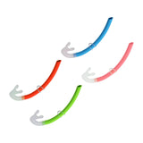 Maxbell Diving Snorkel Water Sports Diving Breathing Tube Hose Silicone Snorkel Blue
