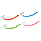 Maxbell Diving Snorkel Water Sports Diving Breathing Tube Hose Silicone Snorkel Blue