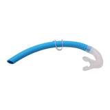 Maxbell Diving Snorkel Water Sports Diving Breathing Tube Hose Silicone Snorkel Blue
