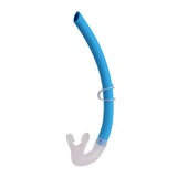 Maxbell Diving Snorkel Water Sports Diving Breathing Tube Hose Silicone Snorkel Blue