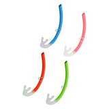 Maxbell Diving Snorkel Water Sports Diving Breathing Tube Hose Silicone Snorkel Blue