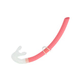 Maxbell Diving Snorkel Water Sports Diving Breathing Tube Hose Silicone Snorkel Pink