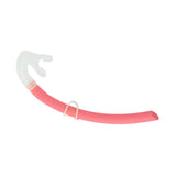 Maxbell Diving Snorkel Water Sports Diving Breathing Tube Hose Silicone Snorkel Pink