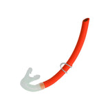 Maxbell Diving Snorkel Water Sports Diving Breathing Tube Hose Silicone Snorkel Orange