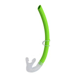 Maxbell Diving Snorkel Water Sports Diving Breathing Tube Hose Silicone Snorkel Green