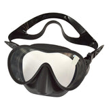 Maxbell Swim Snorkel Goggles Anti Fog Adjustable Headband Outdoor Men Full Face Black