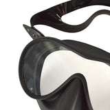 Maxbell Swim Snorkel Goggles Anti Fog Adjustable Headband Outdoor Men Full Face Black
