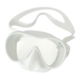 Maxbell Swim Snorkel Goggles Anti Fog Adjustable Headband Outdoor Men Full Face White