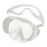 Maxbell Swim Snorkel Goggles Anti Fog Adjustable Headband Outdoor Men Full Face White