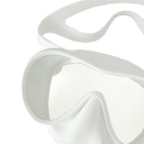 Maxbell Swim Snorkel Goggles Anti Fog Adjustable Headband Outdoor Men Full Face White