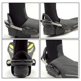 Maxbell 2Pcs Universal Spring Heel Straps Pin Type Non Slip Stainless Steel 33CM