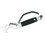 Maxbell Multifunctional Bicycle 15mm Pedal Wrench with Chain Rubber Wrapped Handle