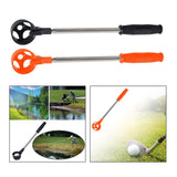 Maxbell Golf Ball Pick up Telescopic Golf Accessories Shaft Tool Portable for Pond Black