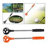 Maxbell Golf Ball Pick up Telescopic Golf Accessories Shaft Tool Portable for Pond Black