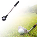 Maxbell Golf Ball Pick up Telescopic Golf Accessories Shaft Tool Portable for Pond Black