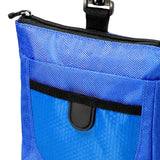 Maxbell Golf Ball Bag Pouch Polyester with 360 Degree Swivel Buckle Golf Tee Holder Blue