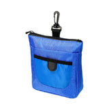 Maxbell Golf Ball Bag Pouch Polyester with 360 Degree Swivel Buckle Golf Tee Holder Blue