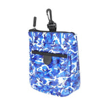 Maxbell Golf Ball Bag Pouch Polyester with 360 Degree Swivel Buckle Golf Tee Holder Colorful Blue