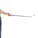 Maxbell Golf Swing Trainer Aid Golf Wrist Aid Training Warm up Stick for Strength Blue