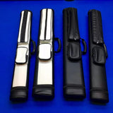 Maxbell Billiard Cue Bag 1/2 Billiard Carrying Cases Protector Organizer for Games White 4 Hole