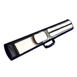 Maxbell Billiard Cue Bag 1/2 Billiard Carrying Cases Protector Organizer for Games White 4 Hole