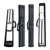 Maxbell Billiard Cue Bag 1/2 Billiard Carrying Cases Protector Organizer for Games White 4 Hole