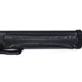 Maxbell Billiard Cue Bag 1/2 Billiard Carrying Cases Protector Organizer for Games Black 4x Hole