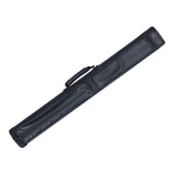 Maxbell Billiard Cue Bag 1/2 Billiard Carrying Cases Protector Organizer for Games Black 4x Hole