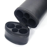 Maxbell Billiard Cue Bag 1/2 Billiard Carrying Cases Protector Organizer for Games Black 4x Hole
