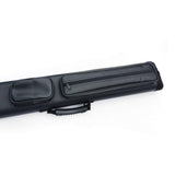 Maxbell Billiard Cue Bag 1/2 Billiard Carrying Cases Protector Organizer for Games Black 6 Hole