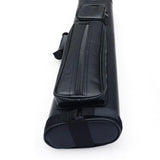 Maxbell Billiard Cue Bag 1/2 Billiard Carrying Cases Protector Organizer for Games Black 6 Hole