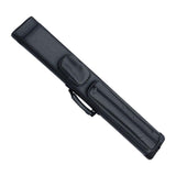 Maxbell Billiard Cue Bag 1/2 Billiard Carrying Cases Protector Organizer for Games Black 6 Hole